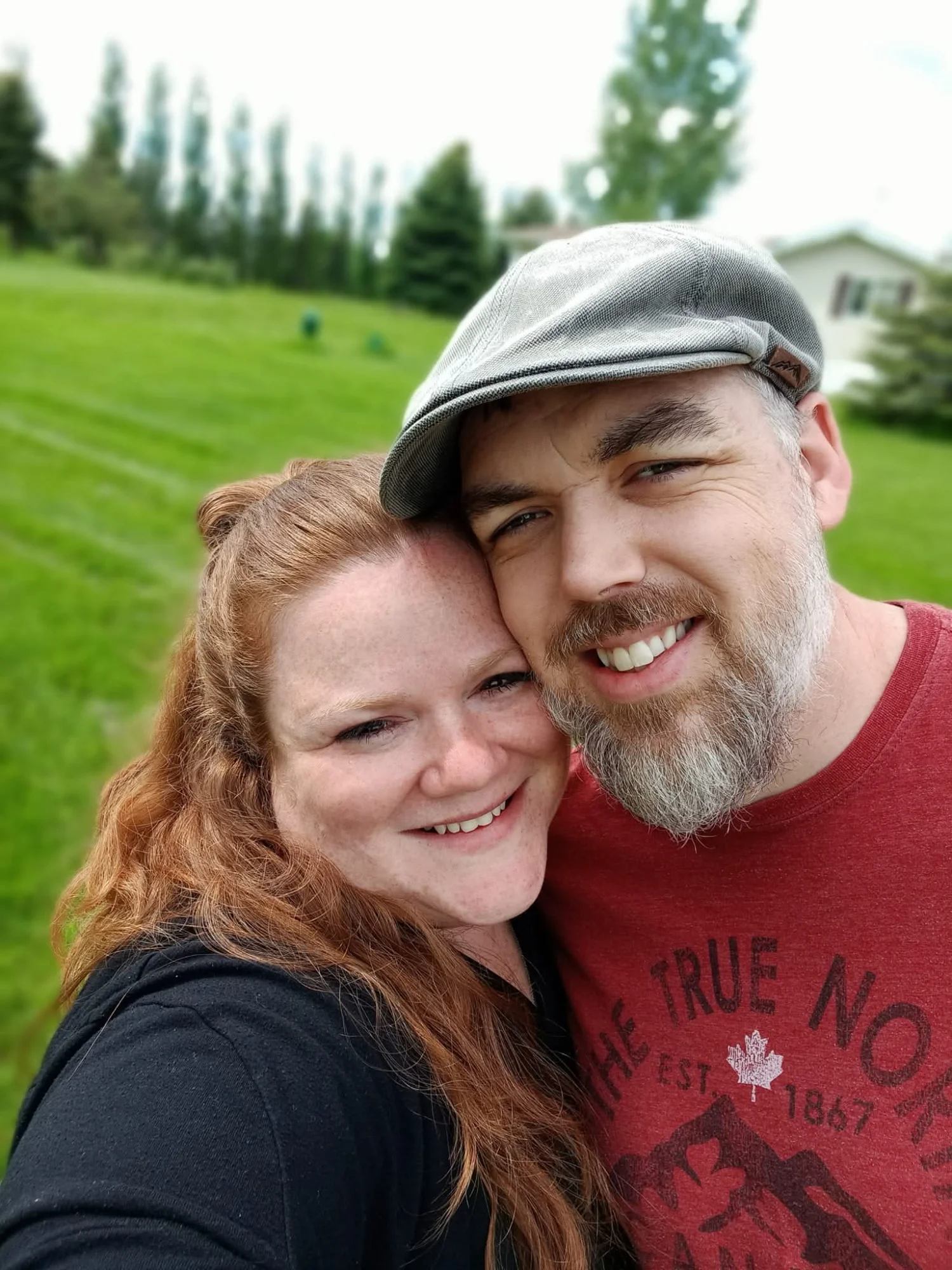 Terry and Kathryn outdoors